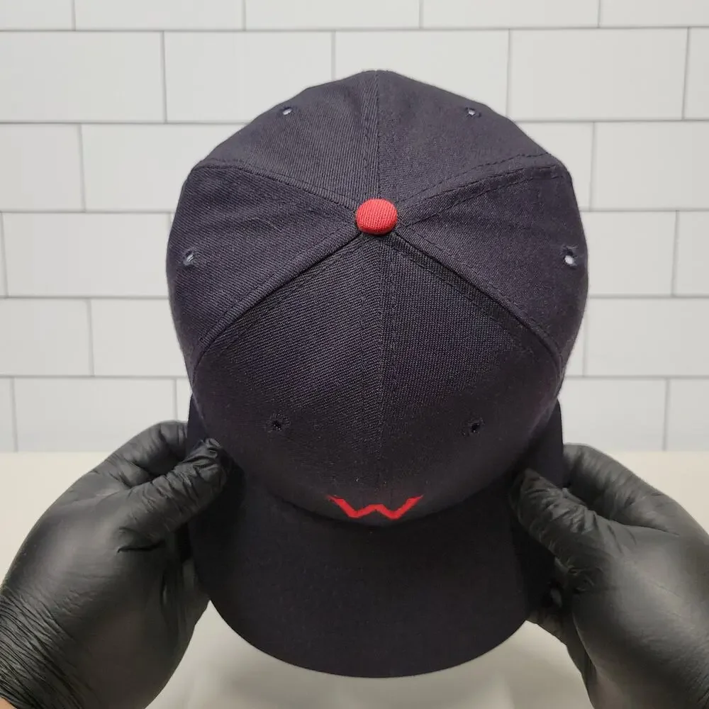 Vintage Roman Pro Washington Senators W Logo Fitted Hat 7 1/4 USA Made